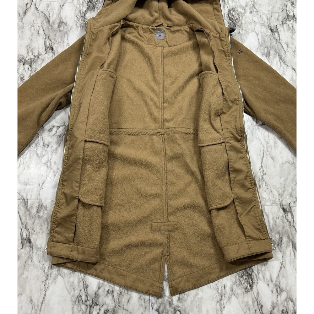 Uniqlo Undercover Full Zip Pocket Hoodie Sz XL (12) Boys Khaki (See Measurements - Picture 7 of 13